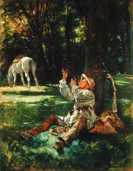 Repos des cavaliers, 1876