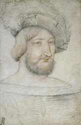 Portrait de François Ier (1494-1547), roi de France par Jean Clouet (vers 1485-1541)
