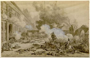 La prise des Tuileries