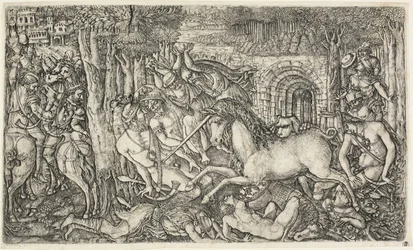 Un roi poursuivi par la licorne