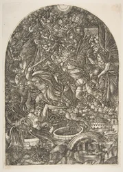 Saint Michel et le dragon, de l