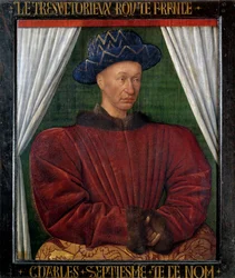 Portrait de Charles VII, roi de France