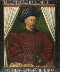 Portrait du roi Charles VII de France