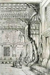 Projet islamique et mauresque pour une tapisserie de porte, tiré de « L