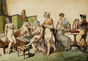 Lever des ouvrières en linge