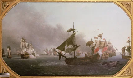Combat naval au large de l