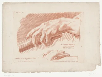 Page de titre avec deux mains