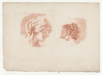 Deux têtes de femmes (série)