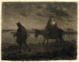 La Fuite en Égypte, c.1864