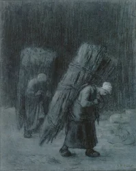 Femmes portant des branches, c.1858
