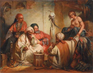 Le marché aux esclaves, 1853