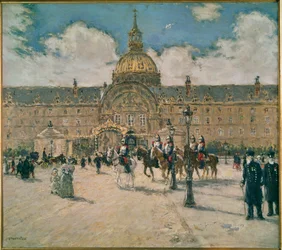 Hôtel des Invalides, Paris (peinture sur toile)