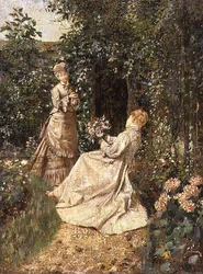Dans le jardin
