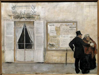 Les invités attendant le mariage
