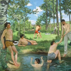 Scène estivale, 1869