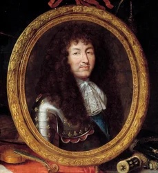 Portrait de Louis XIV, roi de France (détail)