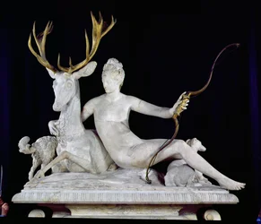 Diane montée sur un cerf