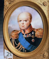 Portrait du grand-duc Constantin Pavlovitch de Russie