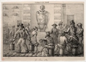Scènes de Paris : Les Porteurs d