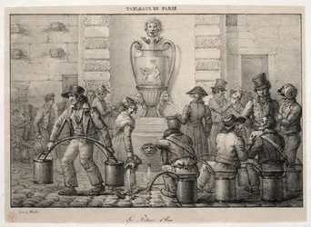 Scènes de Paris : Les Porteurs d