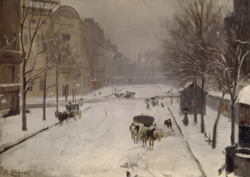 Le carrefour Rennes Raspail, c.1889