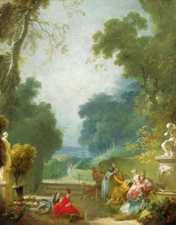 Un jeu de la main chaude, vers 1775-80