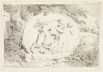Nymphe montée sur le dos d