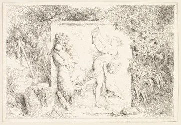 Danse des satyres des Bacchanales, ou jeux des satyres