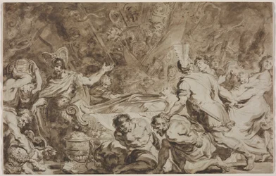 Les funérailles de Decius Mus, 1774