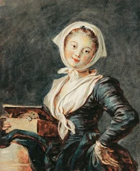 La Fille à la marmotte