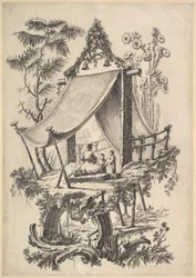 Cabane dans les arbres, 1773