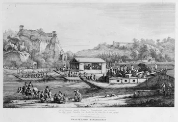 Excursion en bateau sur la Seine, 1803