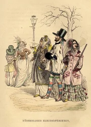 Liberté vestimentaire des femmes, années 1840