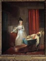 Charlotte Corday assassine Jean-Paul Marat (1743-1793) le 13 juillet