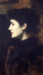 Eugénie-Marie Gadiffet-Caillard dite Germaine Dawis 1857-1927, 1892