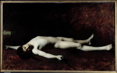 Révolution française : « La mort du tambour Joseph Bara (1779-1793) ». Orléans, musée des Beaux-Arts
