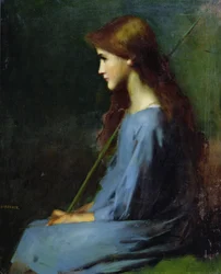 Petite bergère, XIXe siècle