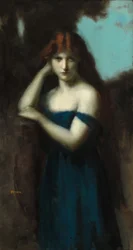 Femme debout