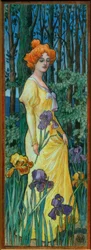 La Femme avec iris
