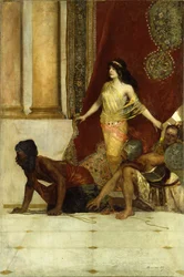 Dalila et les Philistins