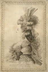 Portrait de Marie-Antoinette 1755-1793, archiduchesse d
