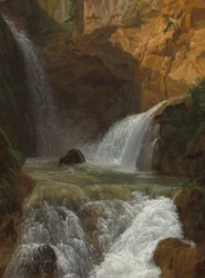 Vue des chutes d