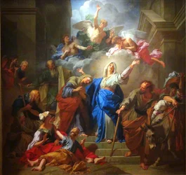 French: La Visitation de la Vierge (Le Magnificat) Visitation de la Vierge by Jean Jouvenet
