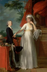 Margaret Callender et son fils James Kearney