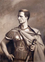 Portrait de Jules César, mi-longueur