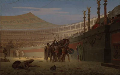 Ave César ! Morituri te salutant (Salut César ! Nous qui allons mourir te saluons)