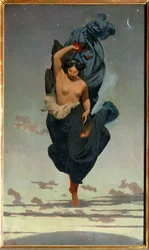 La Nuit (painting on canvas)