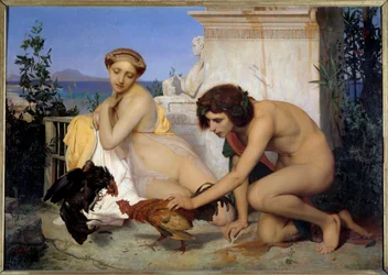Le combat de coqs