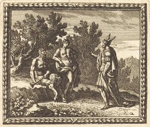Midas avec Apollon et Pan