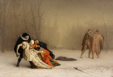 Le duel après la mascarade